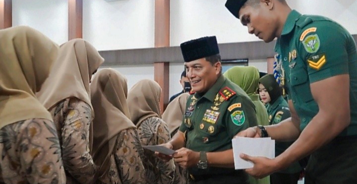 Kodam IM Gelar Doa’ dan Santuni Anak Yatim