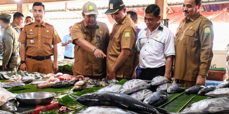 Plt Sekda Aceh Besar Tinjau Pasar Lambaro