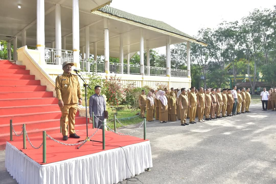 WABUP ISMAIL PIMPIN APEL PERDANA ASN ACEH TAMIANG