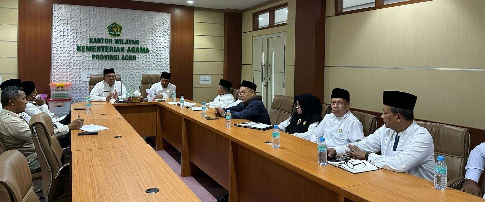 Kemenag Aceh Bersama MPD Bahas Pengembangan Pendidikan