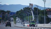 Kabel Lampu di Pusat Kota Banda Aceh Raib