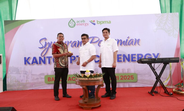 Aceh Energy Kini Punya Kantor di Banda Aceh