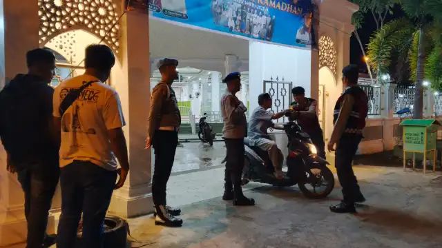 Personil Polres Aceh Barat Patroli KYRD