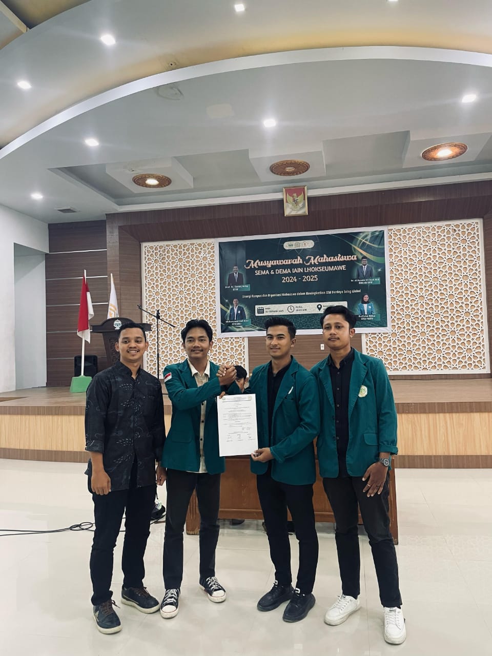 Munawir dan Asyraf Zaky Terpilih sebagai Presiden dan Wakil Presiden Mahasiswa IAIN Lhokseumawe Periode 2025-2026