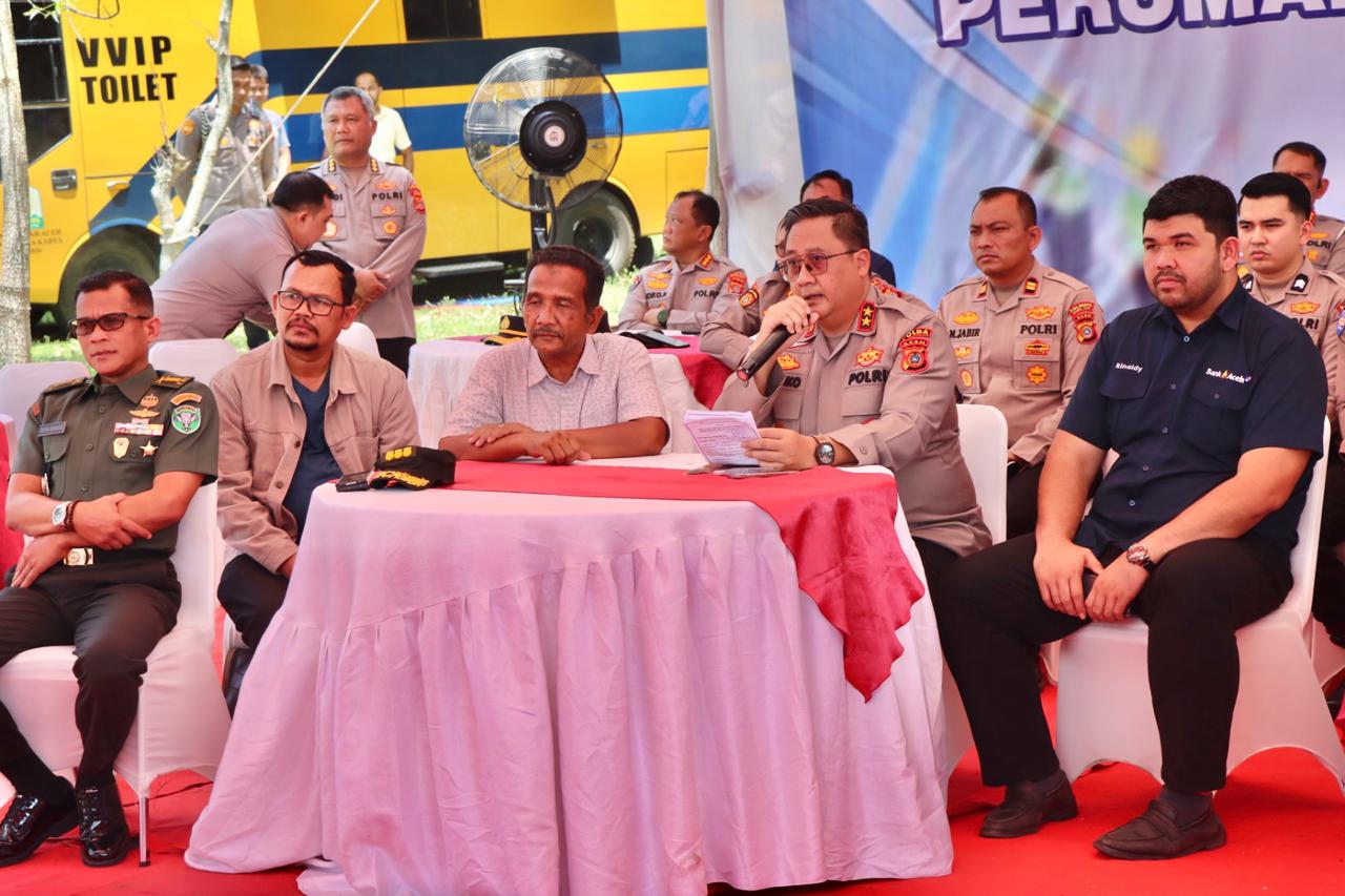 Kapolda Aceh Hadiri Secara Virtual Groundbreaking Pembangunan Perumahan Polri