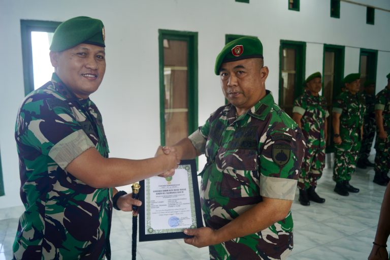 Dandim 0119/BM Lepas Anggota Pindah Satuan