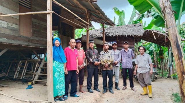 Plt. Kadis Sosial Aceh Timur Sulaiman Lakukan Kunjungan Kerja ke Desa Gajah Mentah