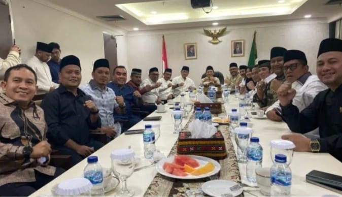 Perjuangkan Dana Otsus, Wagub Fadhlullah Bahas Bersama Forbes DPD/DPR-RI