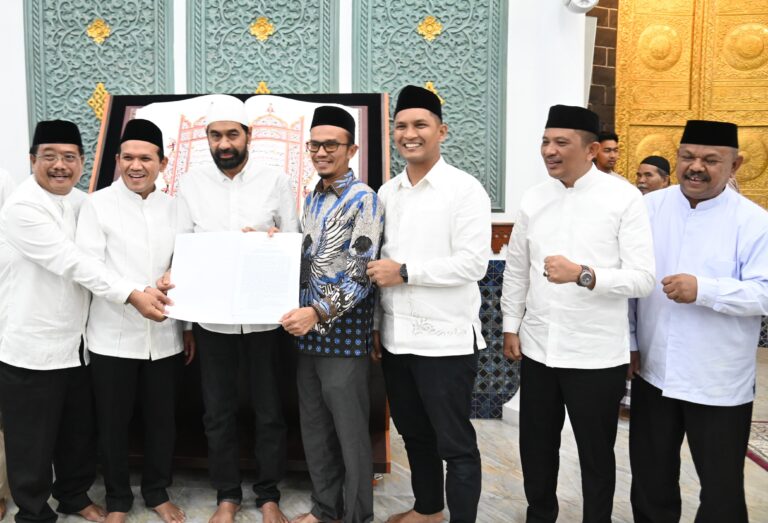 Kepala DSI Aceh Besar Terima Surat Edaran