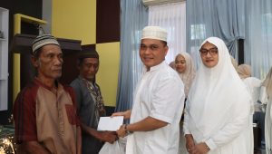 Polres Aceh Tamiang  Buka Puasa Bersama Anak Yatim dan Dhuafa dan peringati Nuzuluk Qur’an 