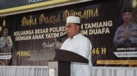 Peringati Nuzulul Qur’an, Polres Aceh Tamiang Gelar Buka Puasa Bersama Anak Yatim dan Dhuafa