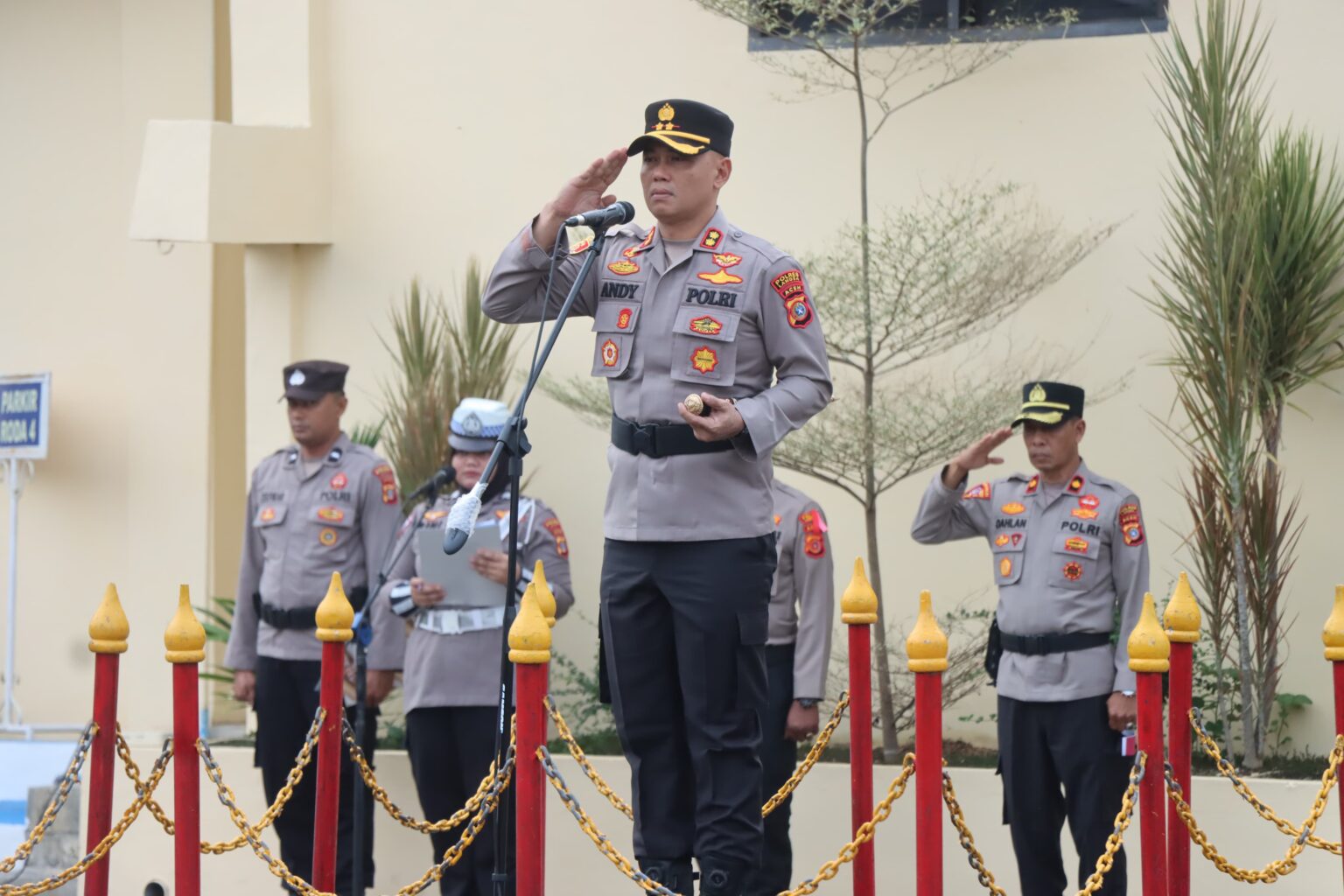 Polres Langsa Gelar Apel Pasukan Operasi Ketupat Seulawah