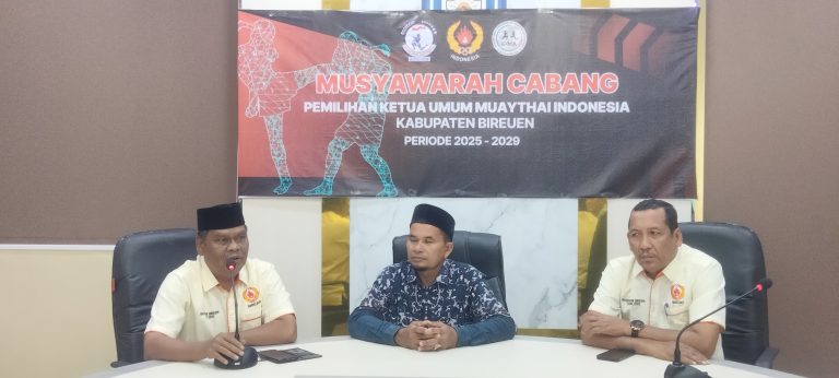 Munazir Nurdin Kembali Terpilih Jadi Ketua Umum Muaythai