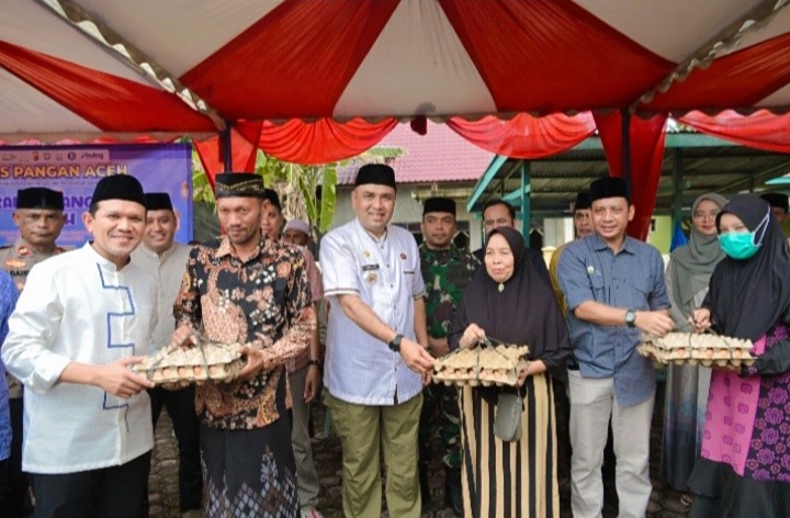 Wakil Gubernur Aceh Buka Gerakan Pangan Murah