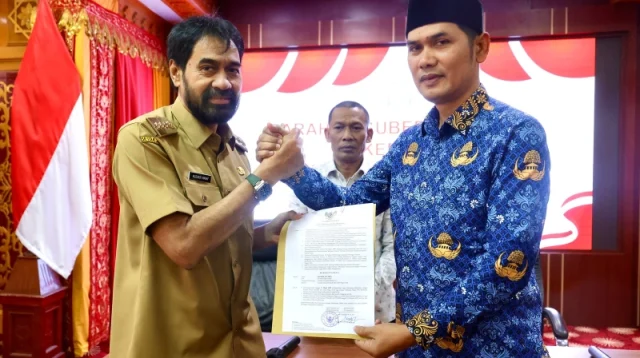 Menjabat 28 Hari Al Hudri Digantikan M Nasir Syamaun sebagai Plt Sekda Aceh