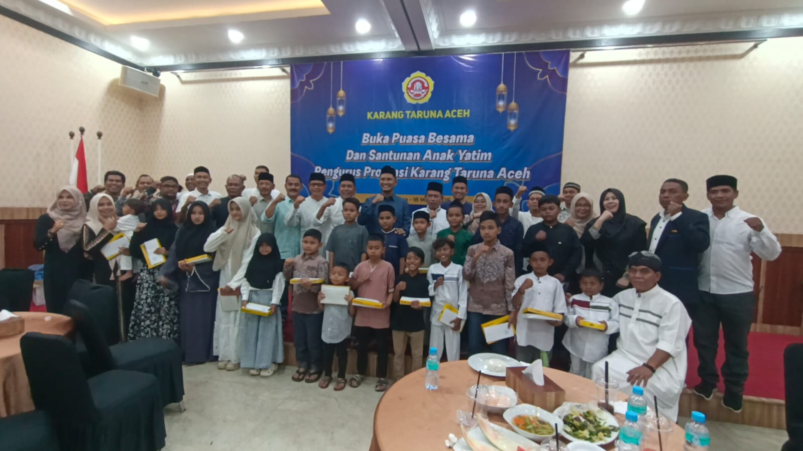 Karang Taruna Aceh Gelar Buka Puasa Bersama dan Santunan Anak Yatim