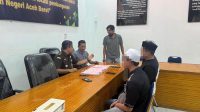 Polres Aceh Barat Serahkan Tiga Tersangka Narkotika