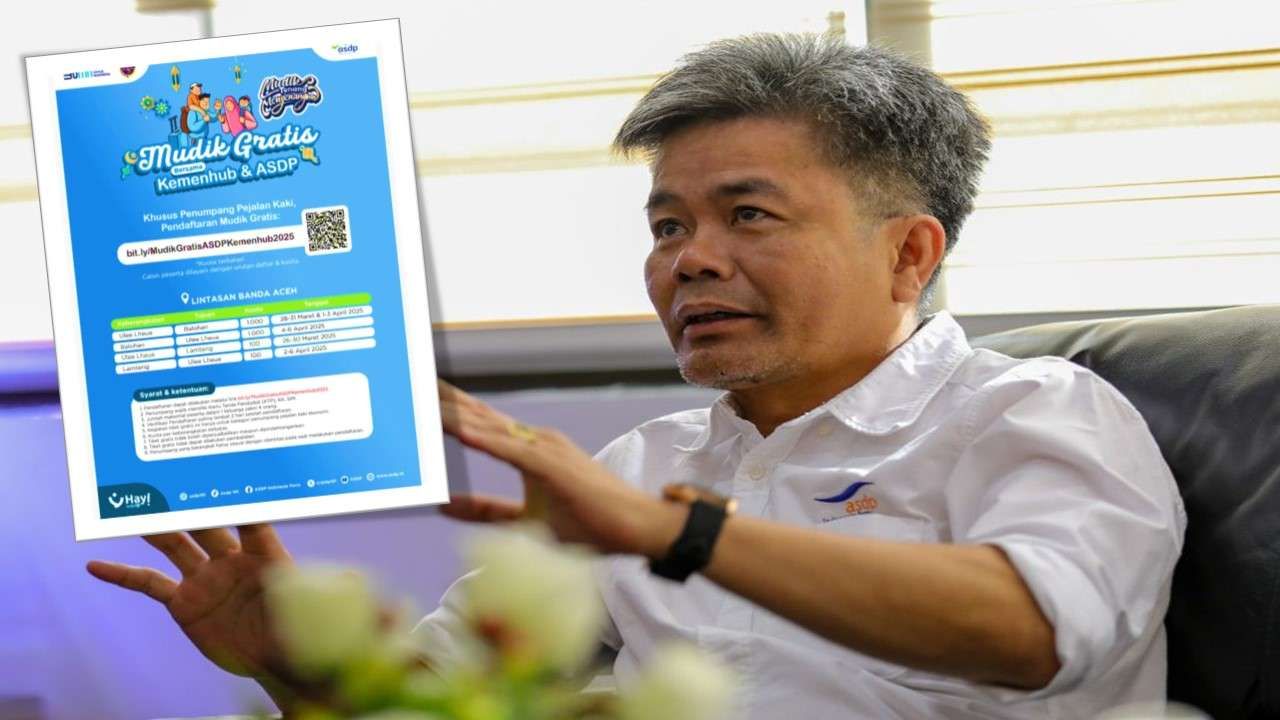 ASDP Sediakan Tiket Kapal Gratis Mudik