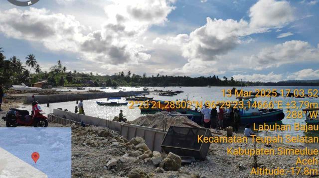 Ini Penjelasan Kalak BPBD Terkait Proyek Mangkrak Tambatan Perahu di Simeulue