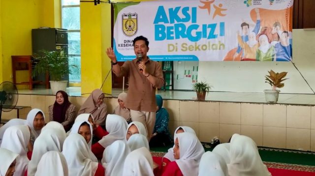 Dinas Kesehatan Kota Banda Aceh Gelar Aksi Bergizi untuk Ratusan Siswi SMPN 16