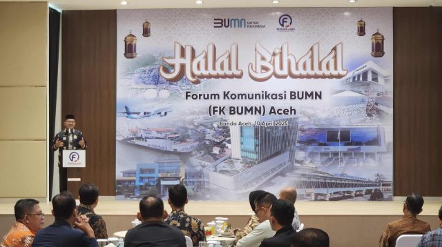 Halalbihalal di BSI, Kakanwil Kemenag Aceh Tausiyah Meneguhkan Komitmen Kebersamaan Membangun Ekonomi Umat