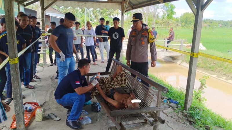 Tempat Penjual Air Tebu Ditemukan Mayat