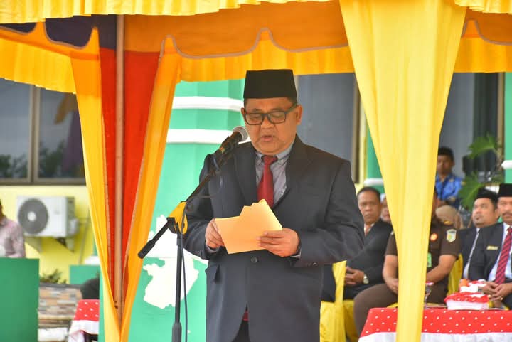Pemkab Aceh Tamiang Gelar Upacara Otonomi Daerah