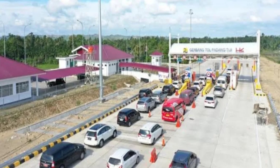 Lonjakan Kendaraan di Tol Sibanceh Naik 96 Persen