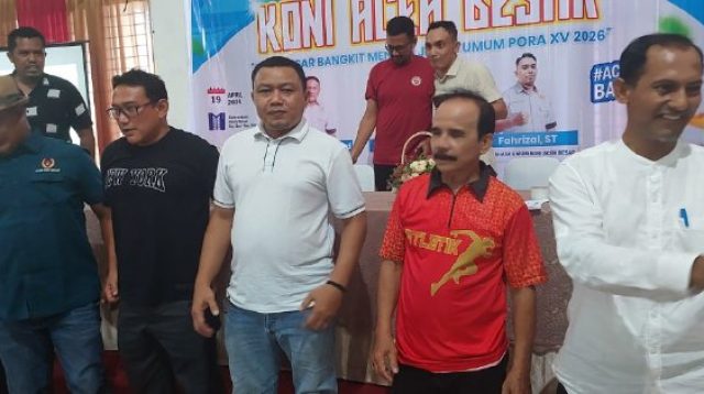 KONI Aceh Besar Gelar Raker Besok