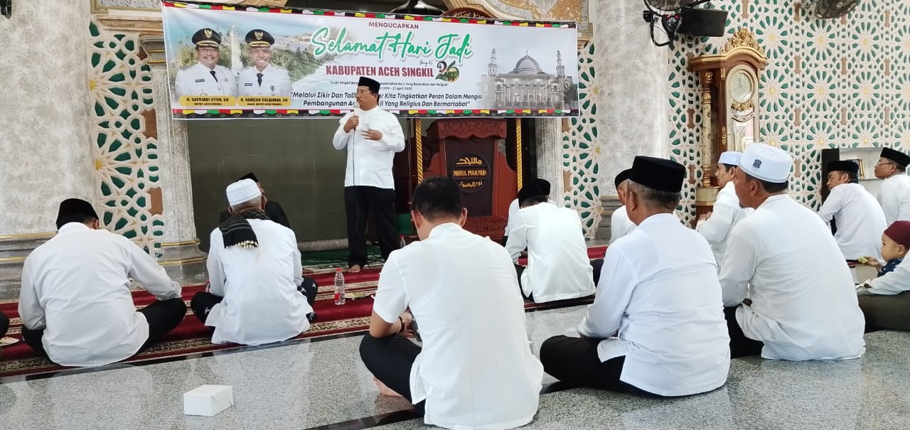 Bupati Safriadi Soroti Minimnya Kehadiran ASN Saat Tabligh Akbar