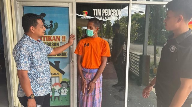 Diduga Setubuhi Anak Tiri, Pria 44 Tahun Ditangkap di Aceh Utara