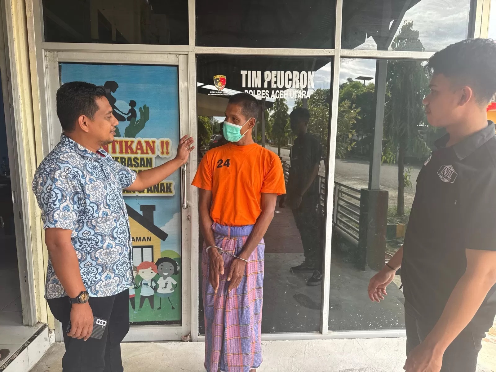 Diduga Setubuhi Anak Tiri, Pria 44 Tahun Ditangkap di Aceh Utara