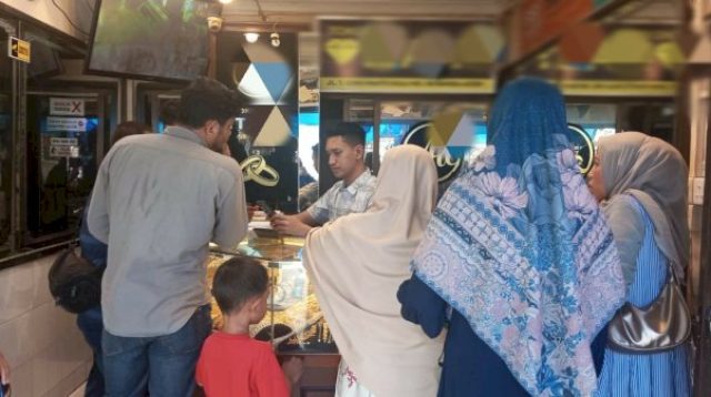 Daya Beli Emas di Banda Aceh Tetap Tinggi Meskipun Harga Melambung