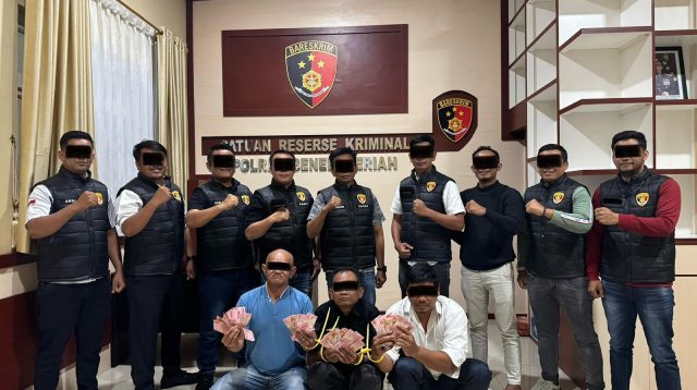 Polres Bener Meriah Beraksi, Amankan Tiga Terduga Pemeras: Ancaman Uang Damai Rp15 Juta Gagal di Tengah Jalan