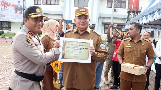 Penghargaan untuk Kapolres Aceh Tenggara Usai Ungkap Narkoba Rp 1,5 Miliar