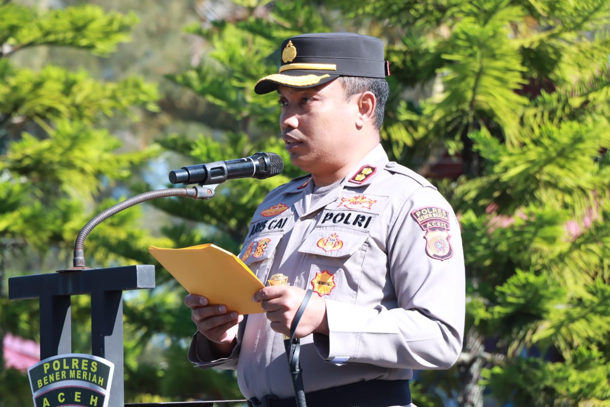 Polres Bener Meriah Bentuk TIM Anti Premanisme