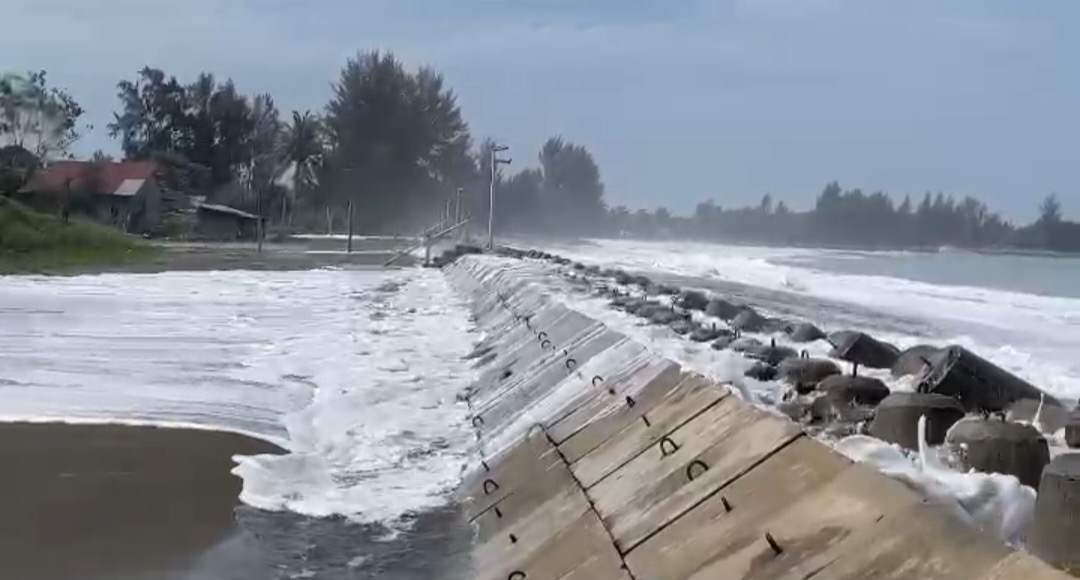 Banjir Rob Air Laut di Aceh Barat, Genangi Rumah Warga di Dua Gampong Dalam Kecamatan Johan Pahlawan
