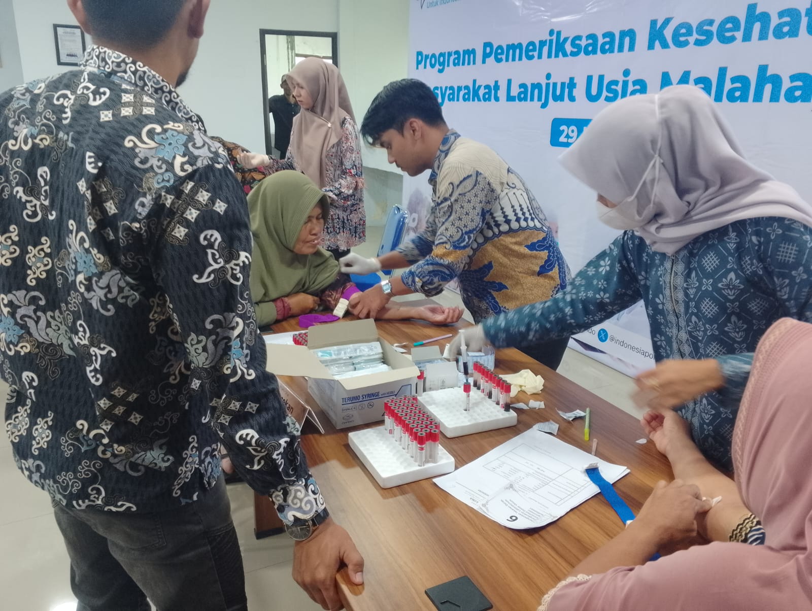 Pelindo Malahayati Gelar Pemeriksaan Kesehatan Gratis untuk Lansia
