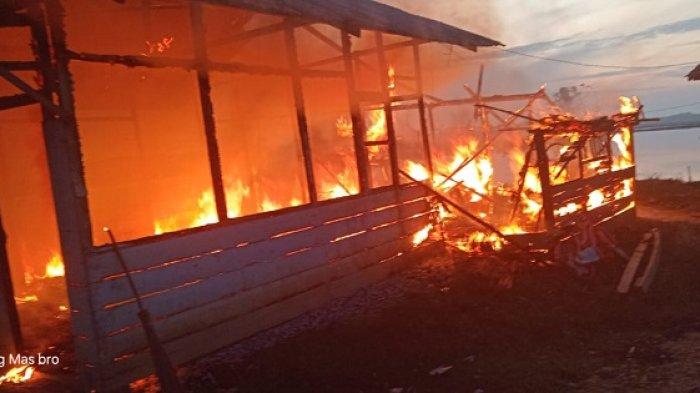 Satu Rumah Konstruksi Kayu di Aceh Timur Ludes Terbakar, Kerugian Capai Puluhan Juta Rupiah