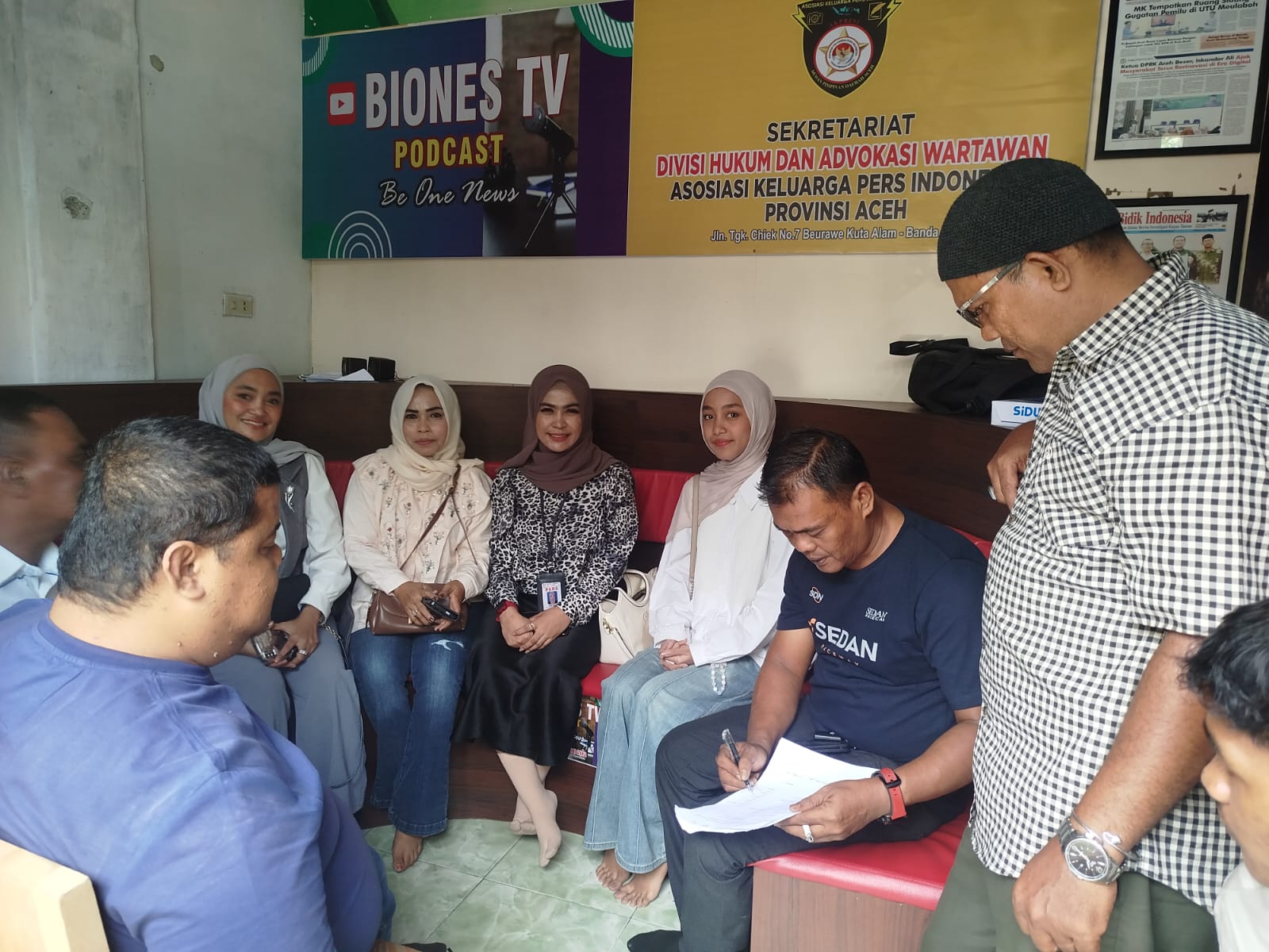 Pembentukan Pengurus IWO Aceh Besar, T. Khairol Razi, Wujudkan Independensi, Profesionalisme serta Etika Tugas Jurnalistik