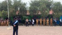 Kasat Samapta Polres Bener Meriah jadi pembina upacara di SMPN 1 Bukit, sampaikan pesan penting soal narkoba dan bullying