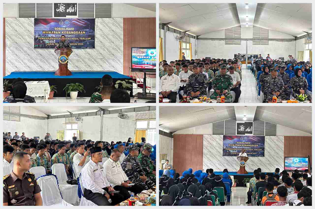 Gelorakan Semangat Nasionalisme Kepada Pelajar, Lanal Simeulue Gandeng SMAN 1 Sinabang Jadi Mitra Strategis