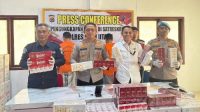 3 Tersangka Perdagangan Rokok Ilegal Ditangkap Polres Aceh Utara Terancam Hukuman 5 Tahun Penjara