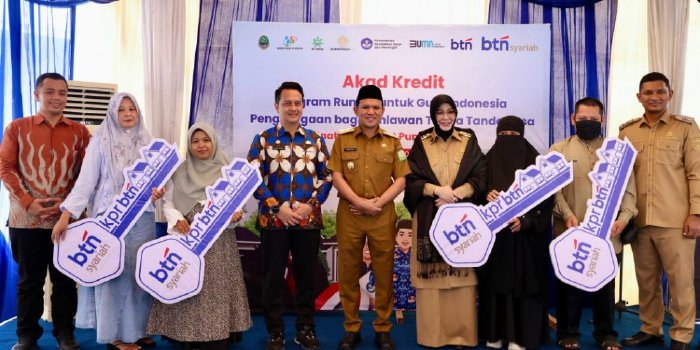 Wakil Gubernur Fadhlullah Hadiri Akad Massal Program Rumah untuk Guru Indonesia di Aceh