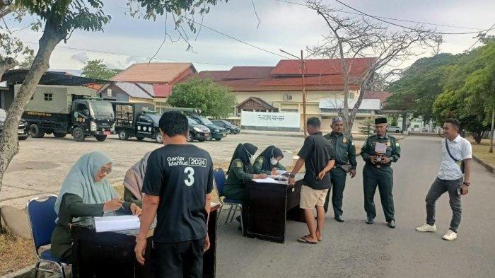 Satpol PP dan WH Kota Banda Aceh Razia di Depan Taman Budaya, 26 Orang Terjaring