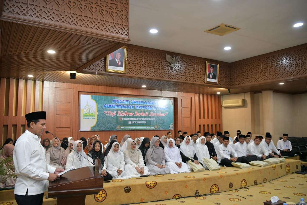 Wagub Aceh Doakan Jemaah Calon Haji Jadi Mabrur