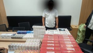 Polisi Sita 134 Paket Rokok Ilegal di Lamgugop