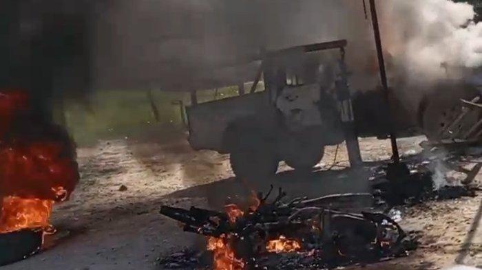 Mobil dan Sepeda Motor Milik PT Atakana Aceh Timur Dibakar OTK, Polisi Kantongi Identitas Pelaku