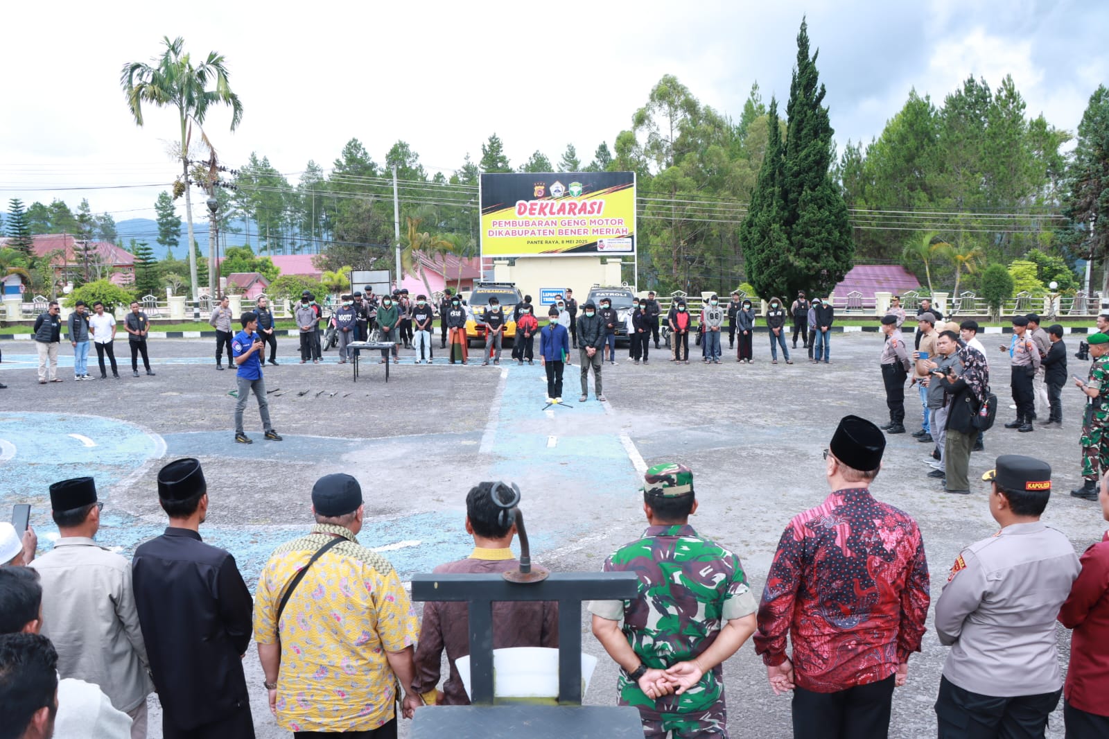 Ketua Geng Motor Di Ringkus, Geng Motor Di Bener Meriah Bubar