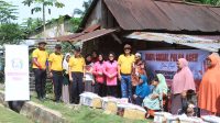 Kapolda Aceh dan Ketua Bhayangkari Gelar Bakti Sosial di Aceh Utara